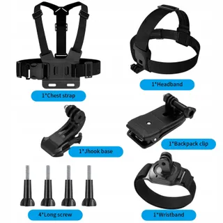 GOPRO Accessoireset Voor Actiecamera's Hero 9 8 7 6 5 SJCAM Insta360 — miniatuur 2