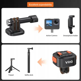 VRIG Mini Snelmontage Houder Hero 13 Actiecamera Accessoires — miniatuur 4