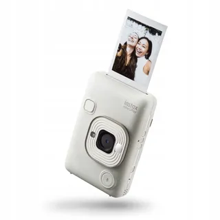 INSTAX Mini LiPlay 2 Camera Fotoprint Bluetooth Misty White — miniatuur 1