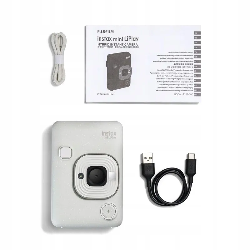 INSTAX Mini LiPlay 2 Camera Fotoprint Bluetooth Misty White — foto 2