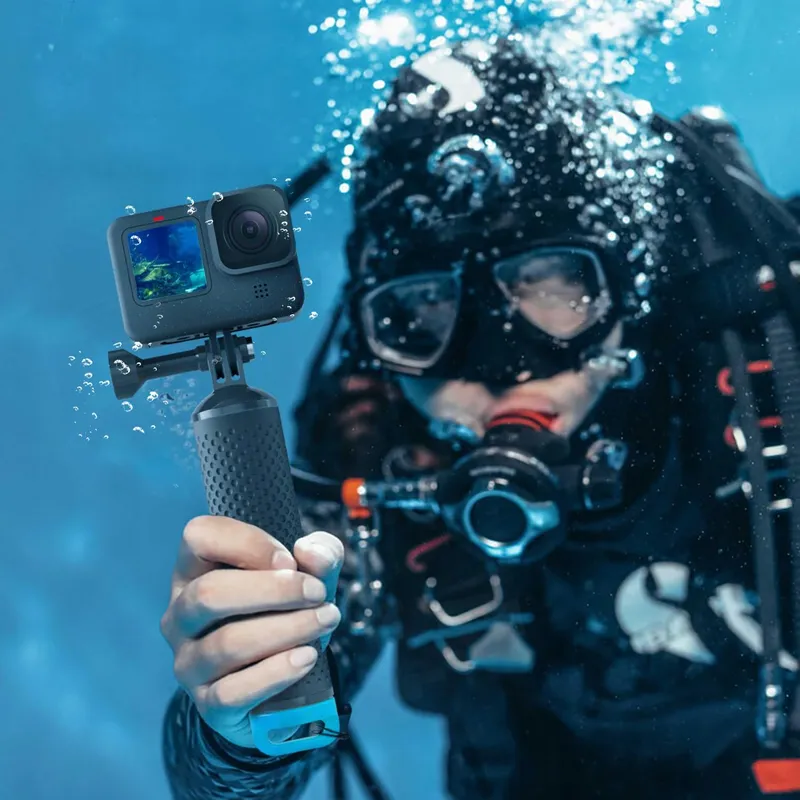 SAMETOP Drijvende Handgreep GoPro Hero DJI Osmo Blauw — foto 7
