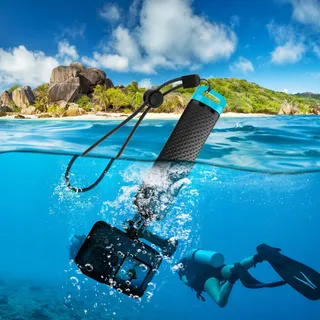 SAMETOP Drijvende Handgreep GoPro Hero DJI Osmo Blauw — miniatuur 5
