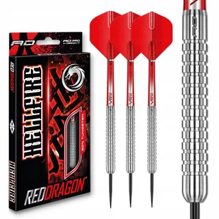 RED DRAGON Hell Fire Darts 22g Wolfraam Flights Shafts — miniatuur 1