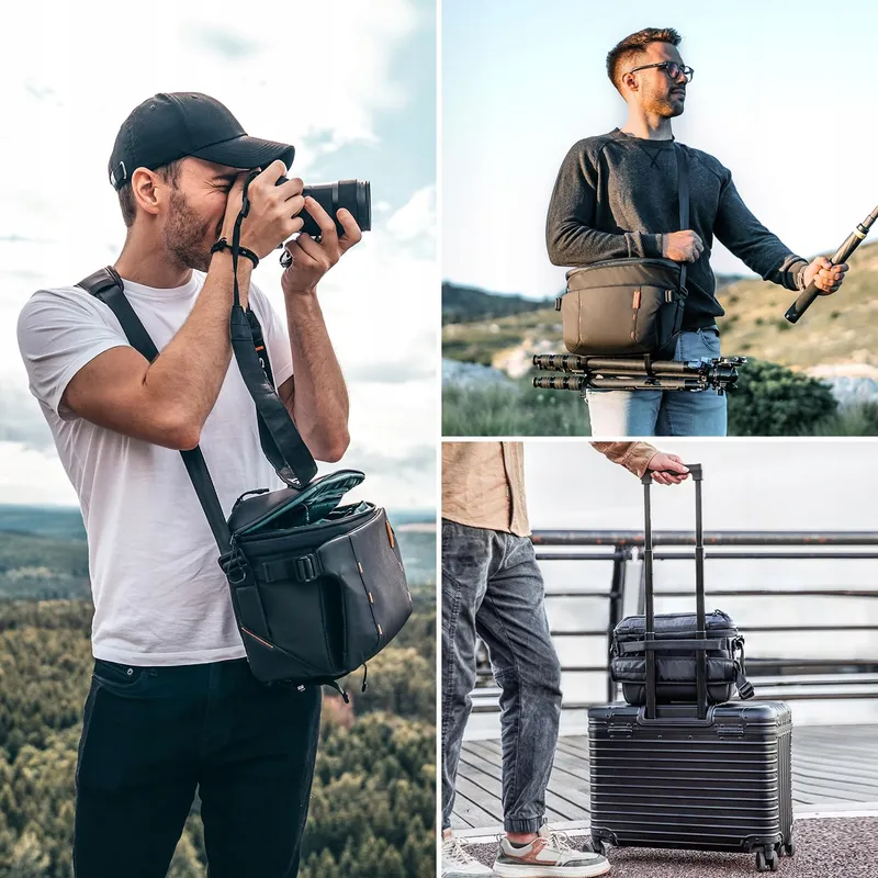 PGYTECH OneMo Cameratas 7L-9L Waterdicht Schoudertas Camo — foto 7