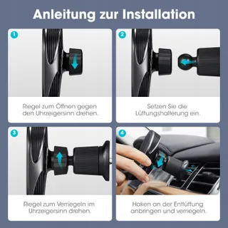 PITAKA Autohouder Qi2 MagSafe Oplader 15W iPhone Galaxy — miniatuur 9