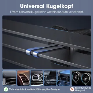 PITAKA Autohouder Qi2 MagSafe Oplader 15W iPhone Galaxy — miniatuur 7