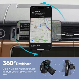 PITAKA Autohouder Qi2 MagSafe Oplader 15W iPhone Galaxy — miniatuur 8