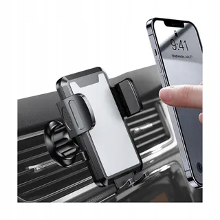 JNNJ Autohouder Telefoon 360° Verstelbaar Universeel Grijs — miniatuur 1
