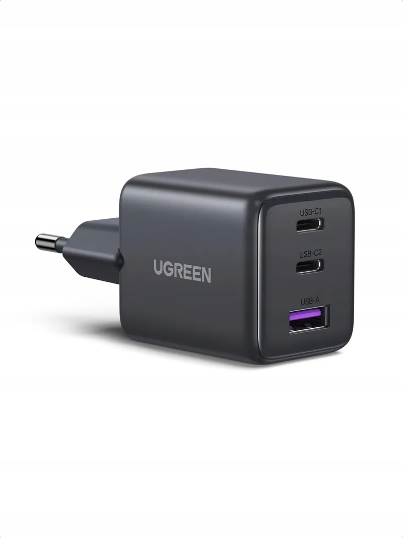 UGREEN 30W GaN II Lader 3 Poorten Voor iPhone iPad Galaxy — foto 1