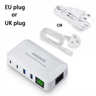 IOUGDSEC Laadstation 70W 4 Poorten PD20W QC3.0 Voor iPhone iPad — miniatuur 8