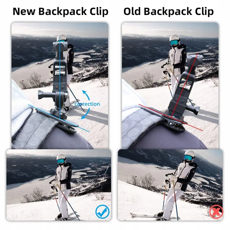 SUREWO 360° Draaibare Rugzakhouder DJI Osmo Pocket 2 — foto 7