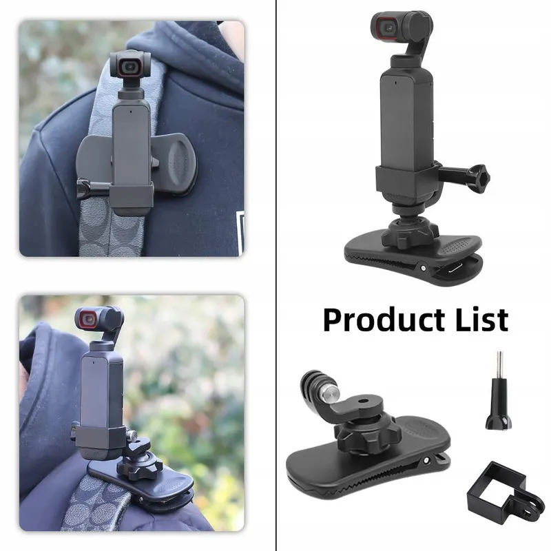 SUREWO 360° Draaibare Rugzakhouder DJI Osmo Pocket 2 — foto 1