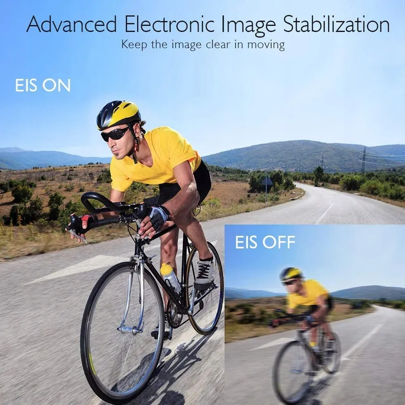 AKASO Sportcamera 4K 30FPS 20MP WiFi Touchscreen EIS 4X Zoom 40m — foto 3