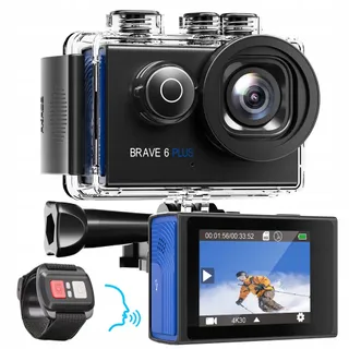 AKASO Sportcamera 4K 30FPS 20MP WiFi Touchscreen EIS 4X Zoom 40m — miniatuur 1