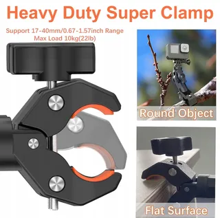 UNSTINCER Camerahouder Fiets Motor Super Clamp Adapter — miniatuur 2