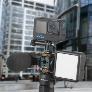 Cold Shoe Adapter GoPro DJI Osmo Action Campark Aluminium — miniatuur 2