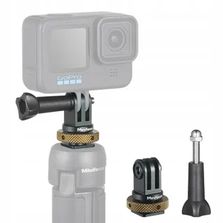 Cold Shoe Adapter GoPro DJI Osmo Action Campark Aluminium — miniatuur 1