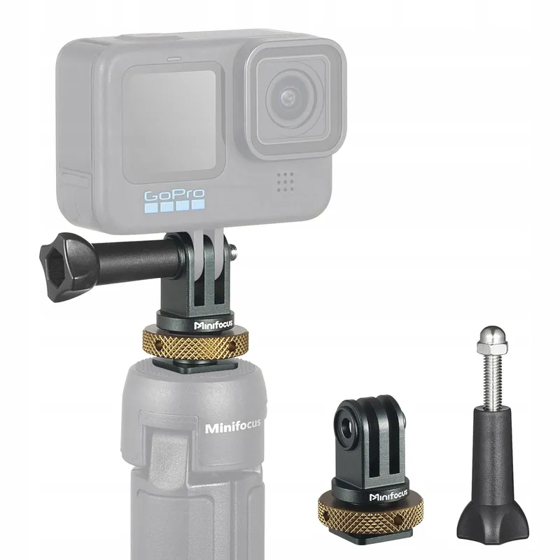 Cold Shoe Adapter GoPro DJI Osmo Action Campark Aluminium — foto 1