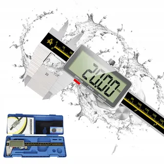 ACEMETER Digitale Schuifmaat 0-6" LCD Metaal Ingenieur — miniatuur 1
