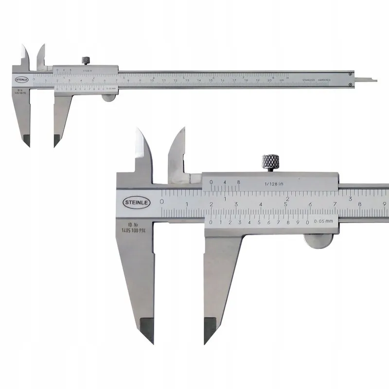STEINLE Zakschuifmaat 150mm Borgschroef 0,05mm DIN862 — foto 1
