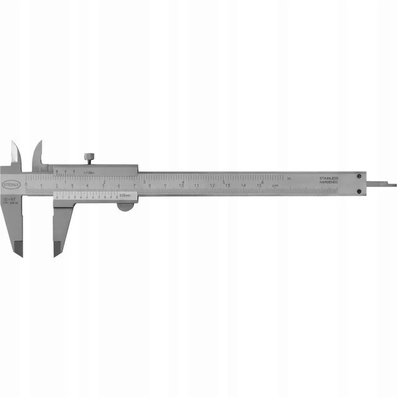STEINLE Zakschuifmaat 150mm Borgschroef 0,05mm DIN862 — foto 2