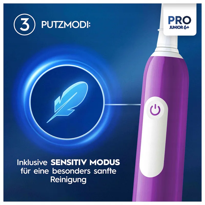 ORAL-B Pro Junior Elektrische Tandenborstel Paars — foto 5