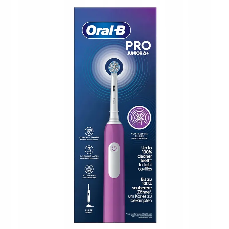 ORAL-B Pro Junior Elektrische Tandenborstel Paars — foto 15