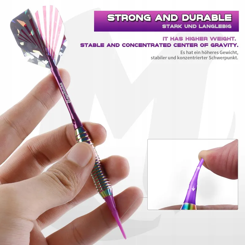MAGERABBIT Softtip Dartset 3 Aluminium Schachten — foto 6