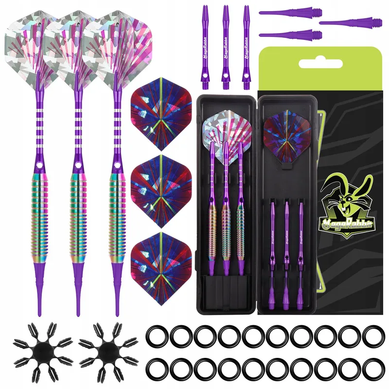 MAGERABBIT Softtip Dartset 3 Aluminium Schachten — foto 2