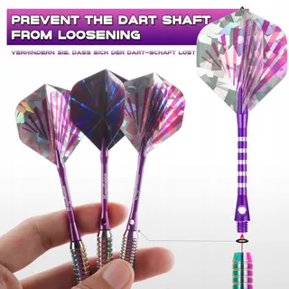 MAGERABBIT Softtip Dartset 3 Aluminium Schachten — miniatuur 4
