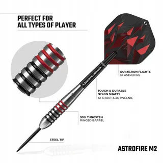 ASTROFIRE Stalen Dartset 29g Professionele Darts — miniatuur 4