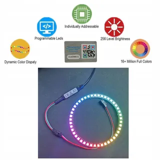SPARKLEIOT Adresseerbare LED Ring WS2812B 35 LEDs RGB 5050 DC5V — miniatuur 2