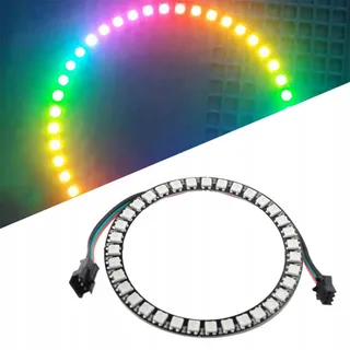 SPARKLEIOT Adresseerbare LED Ring WS2812B 35 LEDs RGB 5050 DC5V — miniatuur 1