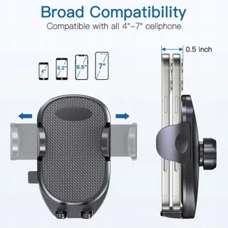 GIFTORLD Autohouder Telefoon 360° iPhone 4-7" — miniatuur 5