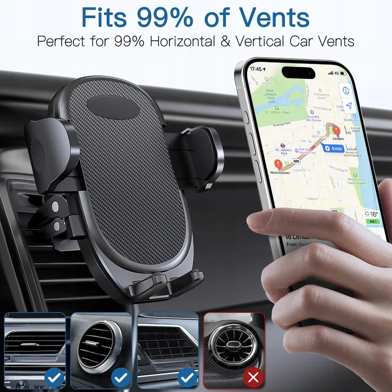 GIFTORLD Autohouder Telefoon 360° iPhone 4-7" — foto 6
