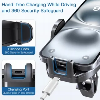 GIFTORLD Autohouder Telefoon 360° iPhone 4-7" — miniatuur 7