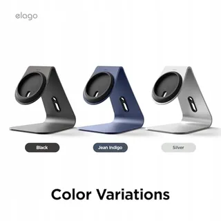 ELAGO MS4 MagSafe Oplaadstandaard iPhone 16 15 14 13 12 Aluminium Zwart — miniatuur 7