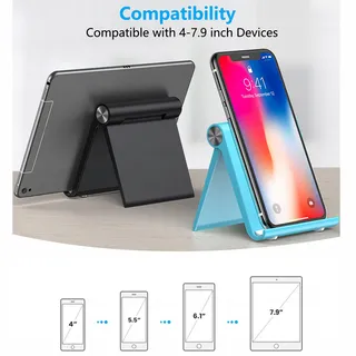 VOVIGGOL Verstelbare Telefoonstandaard Bureau iPhone iPad — miniatuur 2