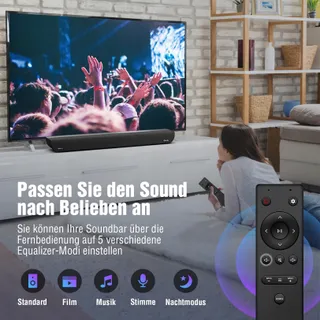 OXS S5 Soundbar 3.1.2 Dolby Atmos Subwoofer Bluetooth HDMI eARC — miniatuur 5