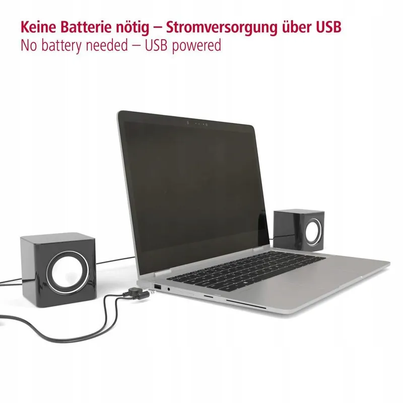 HAMA Sonic Mobil 185 Notebookluidspreker 3W Zwart Zilver — foto 3