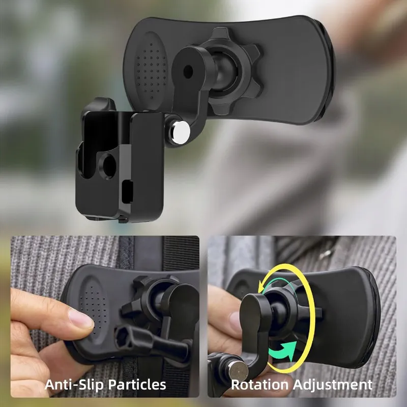 SUREWO Draaibare Rugzakhouder 360 Voor DJI Osmo Pocket 3 — foto 5