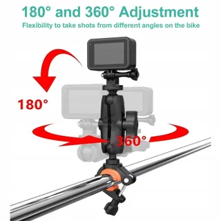 UNSTINCER Camerahouder Voor Fiets GoPro Hero Insta360 DJI Osmo — miniatuur 2