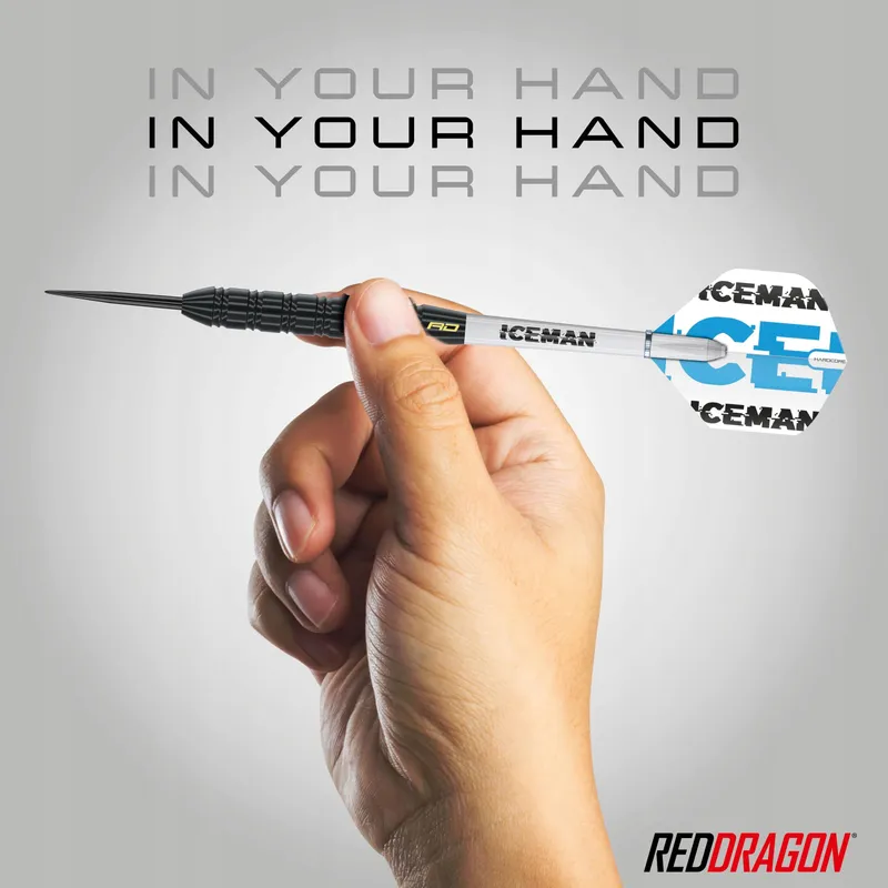 RED DRAGON Gerwyn Price Iceman Brass Darts 22g Set — foto 5