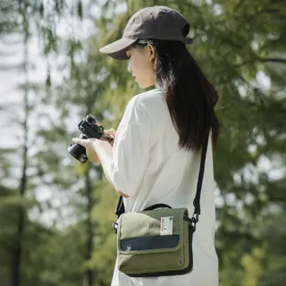 BESFOTO SLR Cameratas Waterdicht Legergroen — miniatuur 6