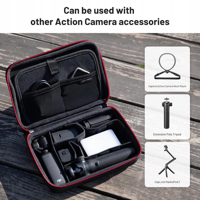 PGYTECH Camera Opbergtas Voor GoPro Insta360 OSMO Action Feiyu — foto 6