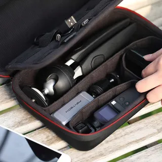 PGYTECH Camera Opbergtas Voor GoPro Insta360 OSMO Action Feiyu — miniatuur 7