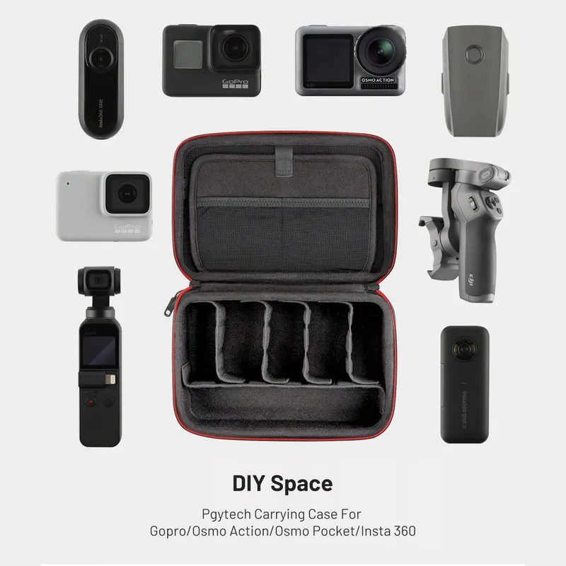 PGYTECH Camera Opbergtas Voor GoPro Insta360 OSMO Action Feiyu — foto 3