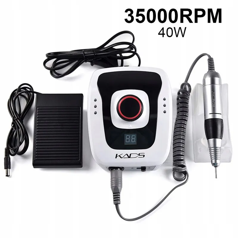 KADS Elektrische Manicure Pedicure Set 35000RPM Wit — foto 10