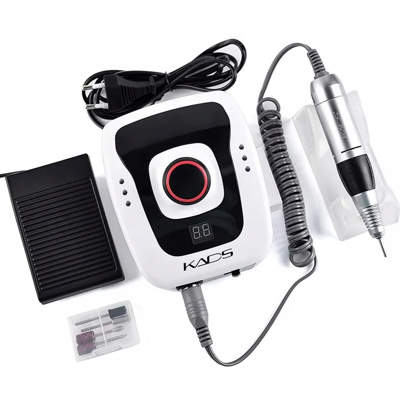 KADS Elektrische Manicure Pedicure Set 35000RPM Wit — foto 1