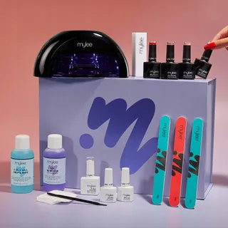MYLEE Gelnagelset LED Lamp Base Top 4 Kleuren Remover — miniatuur 2